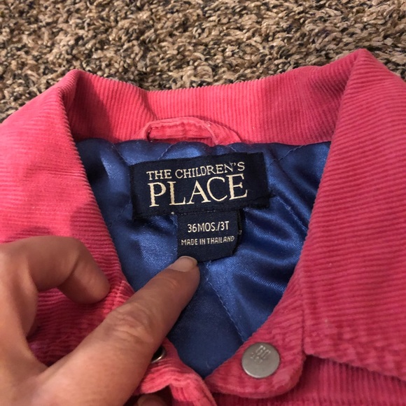 3T Place quilted corduroy jacket - Picture 3 of 7